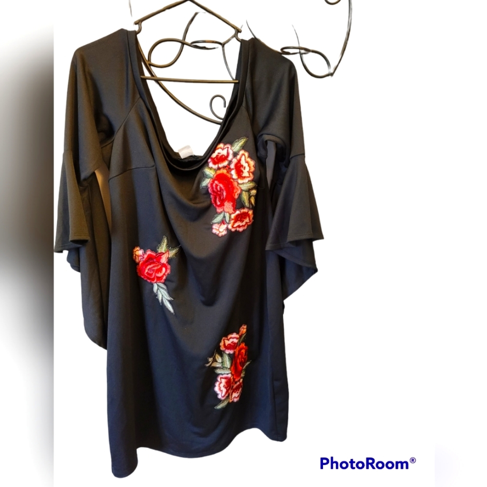 Off the shoulder dress